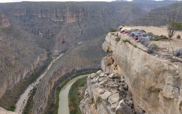 desert camping trip in big bend
